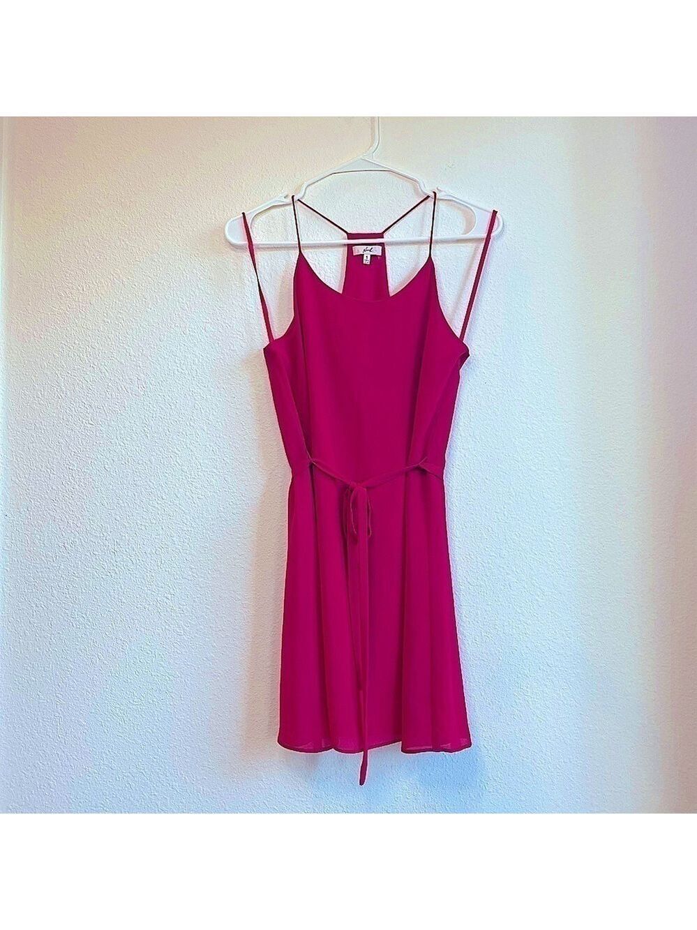 NORAH Pink Strappy Dress